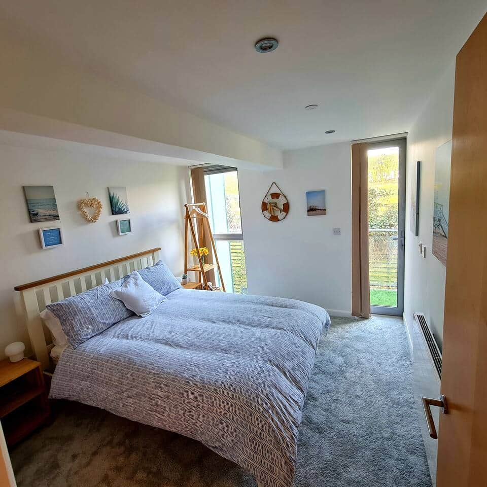 Bright and comfortable master bedroom