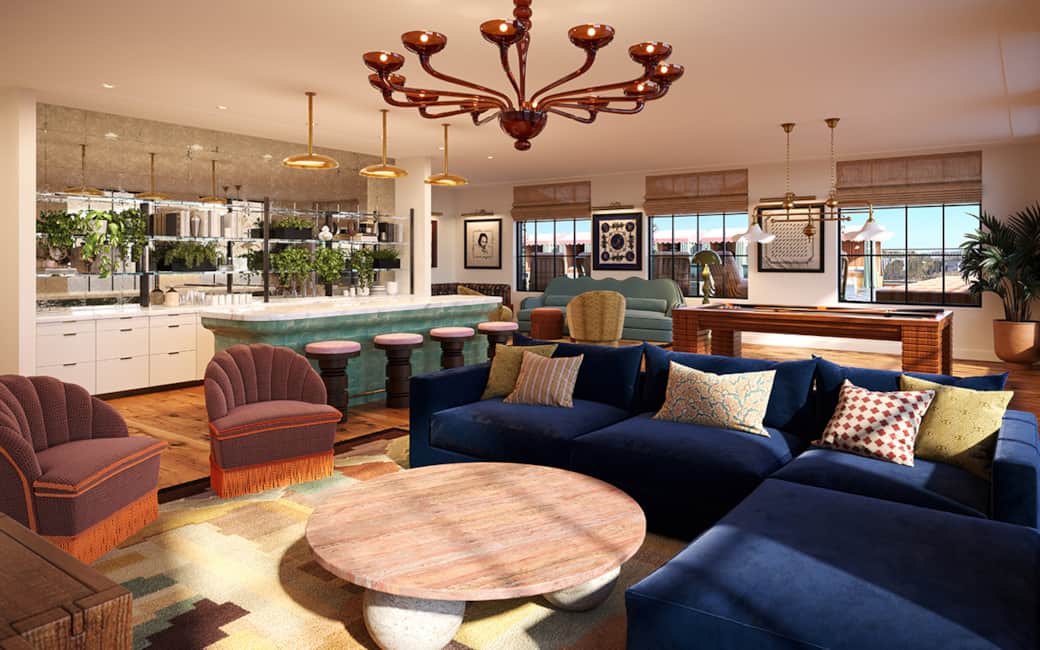 Fourth Floor Amenity Lounge