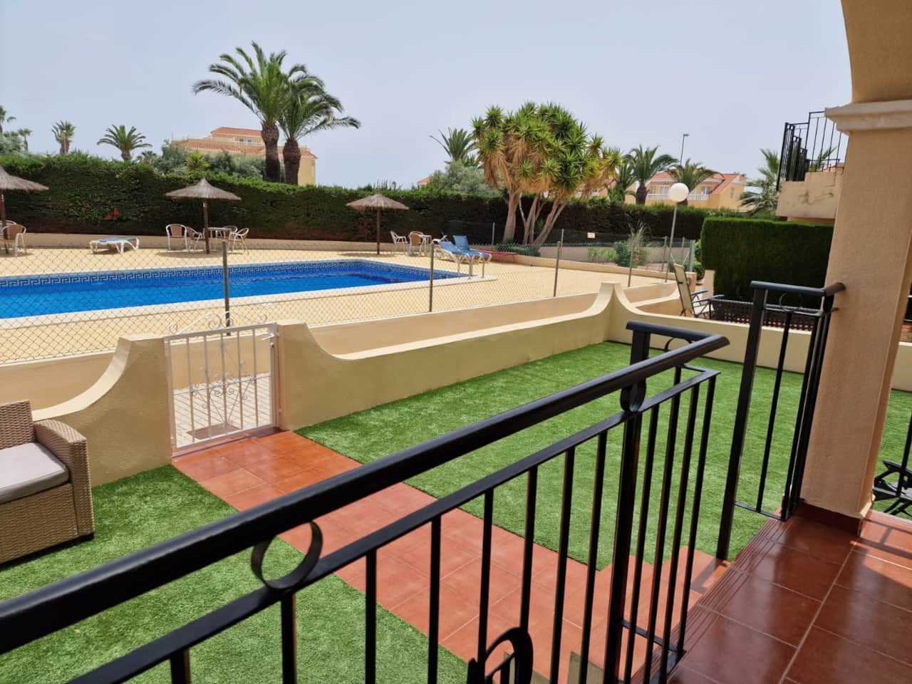 Garden area