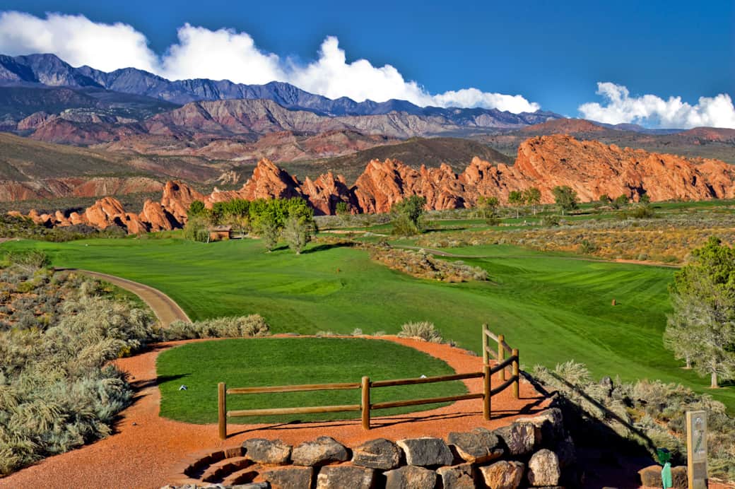 Sky Mountain Golf Course is on of the most beautiful courses in Utah