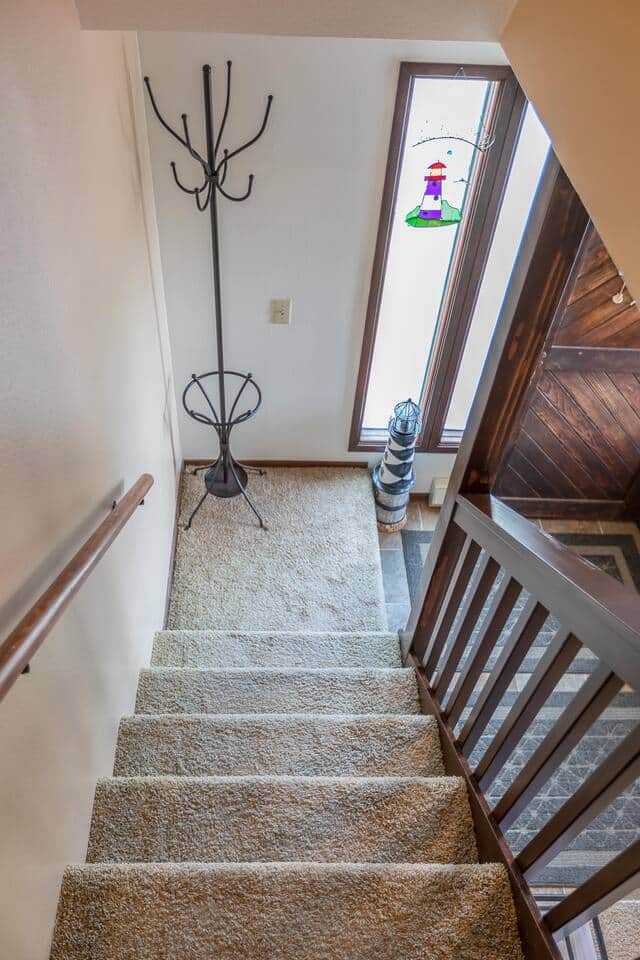 Stairs to Second Floor