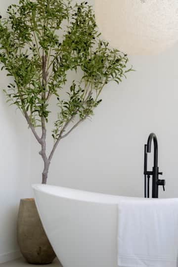 Tranquil private balcony with spa tub