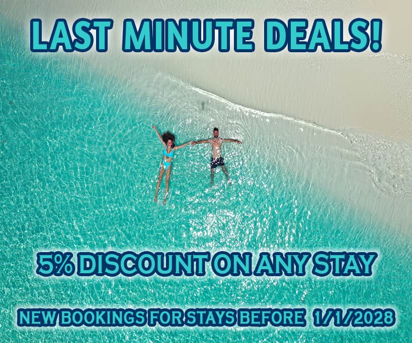 5% Discount On Any Stay