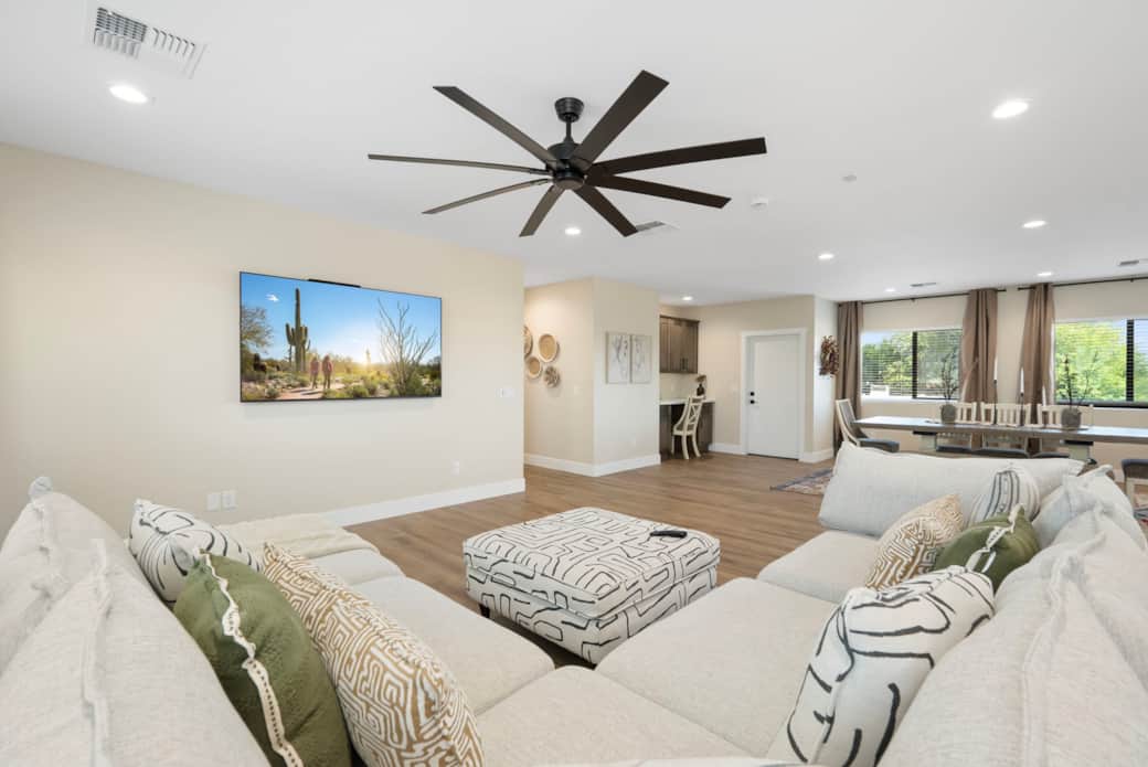 Plenty of space to relax, work, or spend time together. Plenty of space to relax, work, or spend time together.