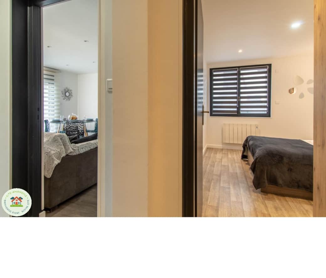 Vu sur chambre et sejour