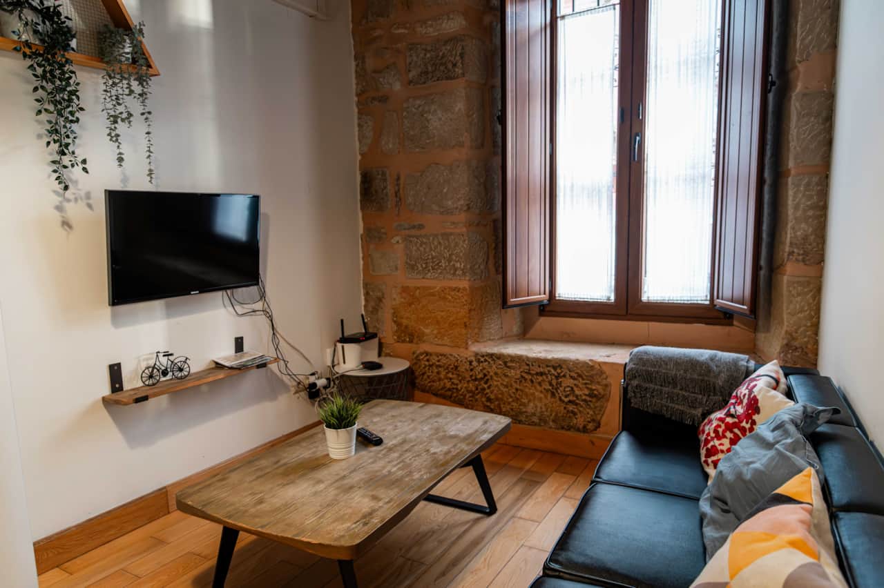 Zona de estar con TV