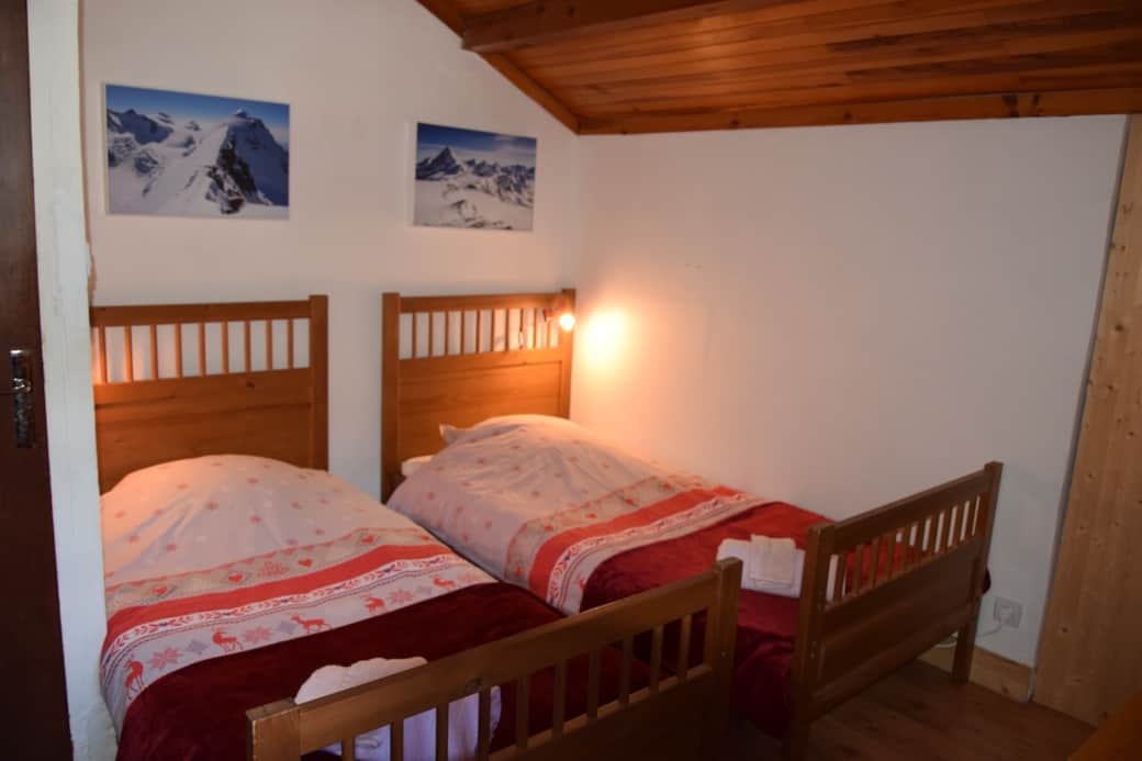 Chalet mont milo chambre deux lits lautaret Chalet mont milo chambre deux lits lautaret
