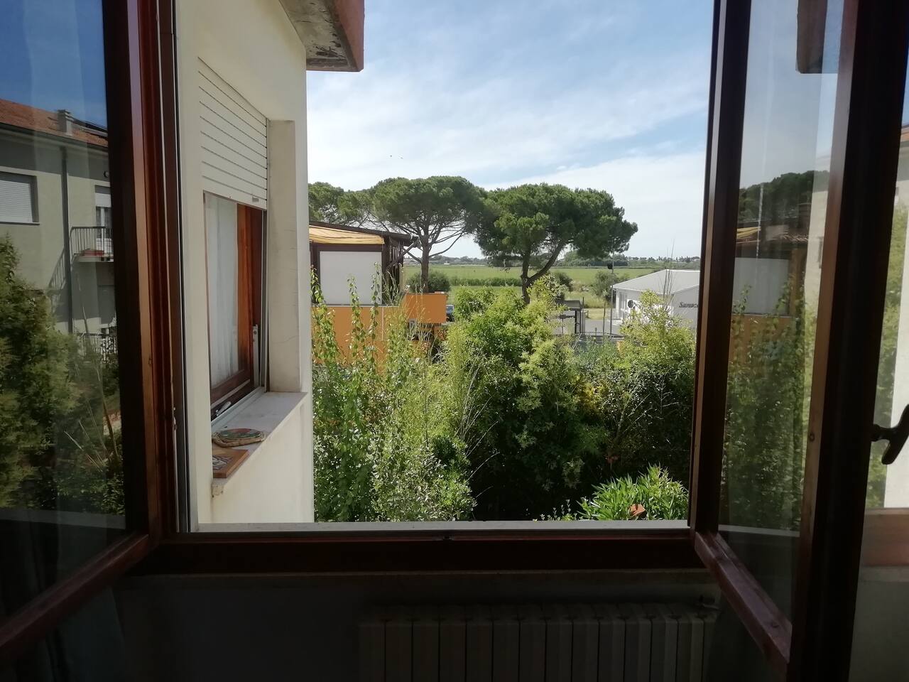 Vista dall'appartamento