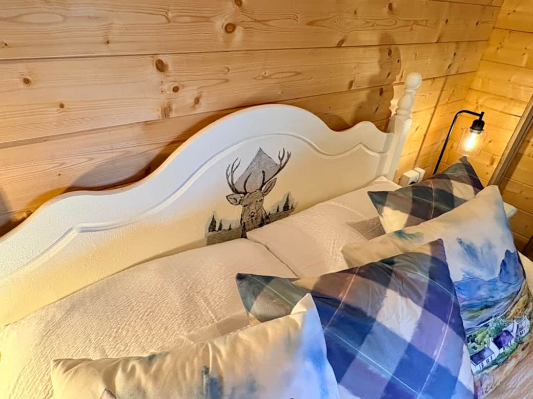 Pyrography Stag head board