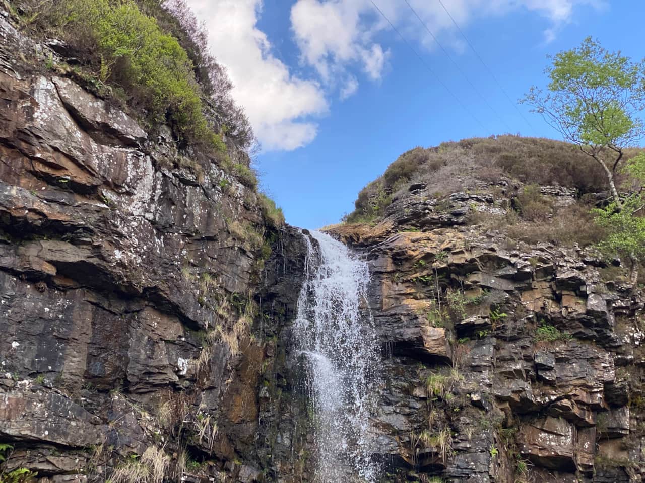 Main Waterfall at Fernhill Valley Farm