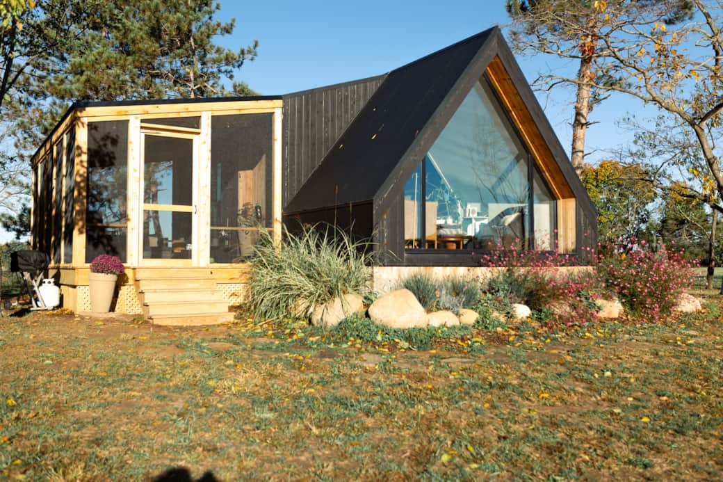 The Still, a 400 sq. ft. A-frame The Still, a 400 sq. ft. A-frame