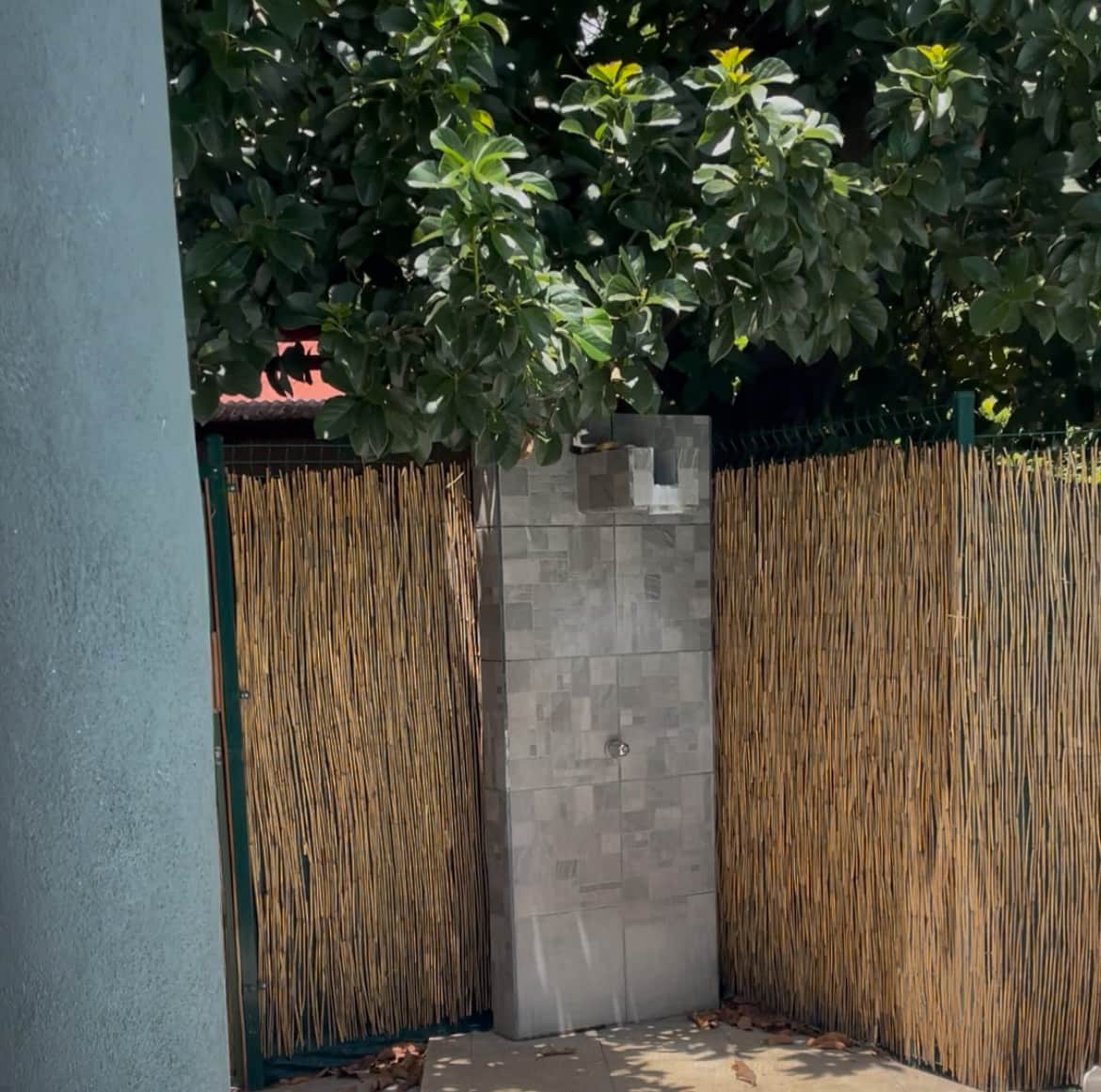 Outdoor shower