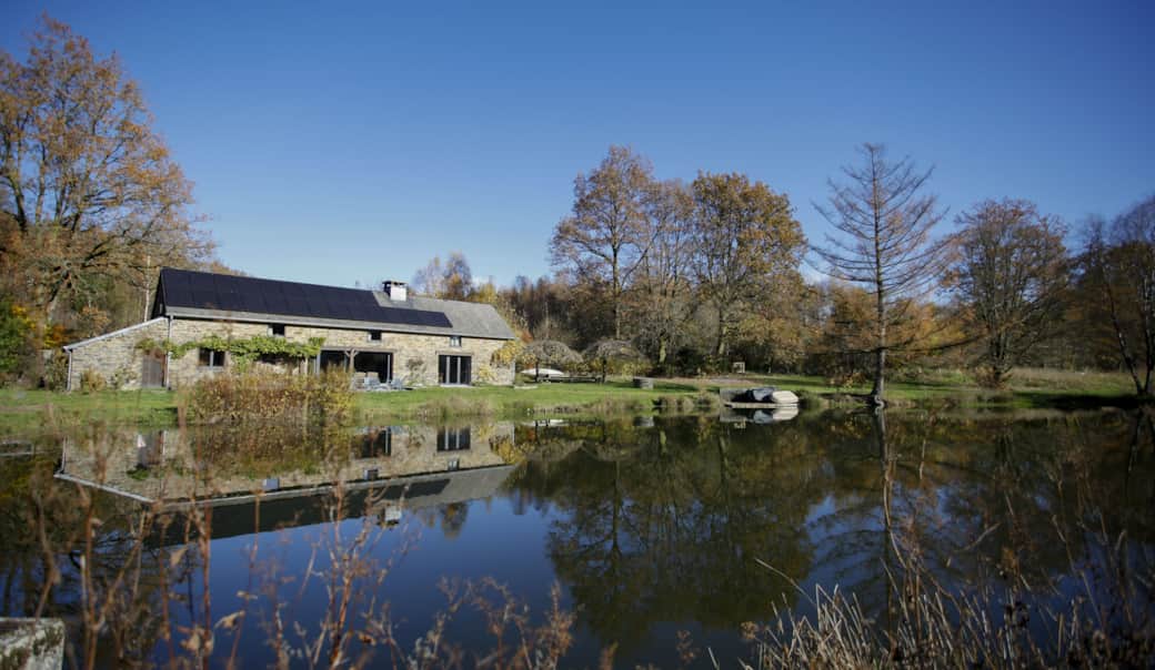 Un étang privatif niché au cœur de la foret