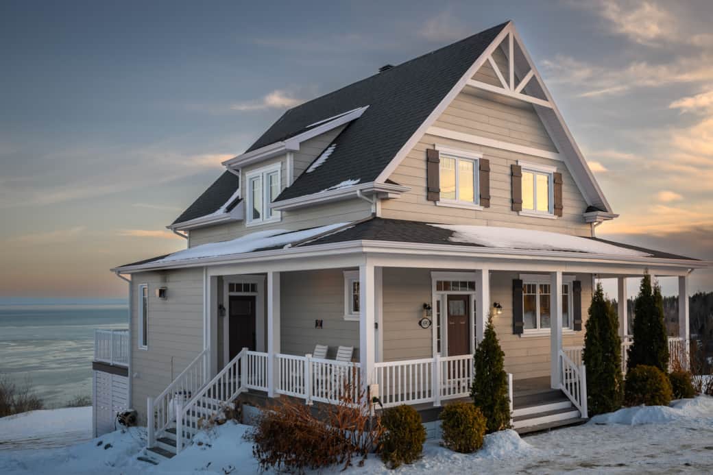Exterior, winter, cover