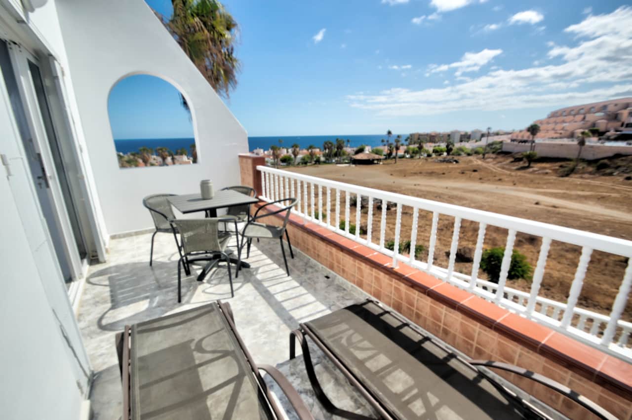 Balcone con vista sull'oceano