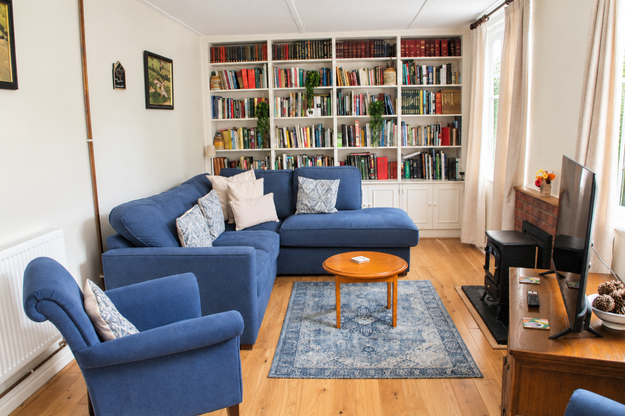 Blue Living Room