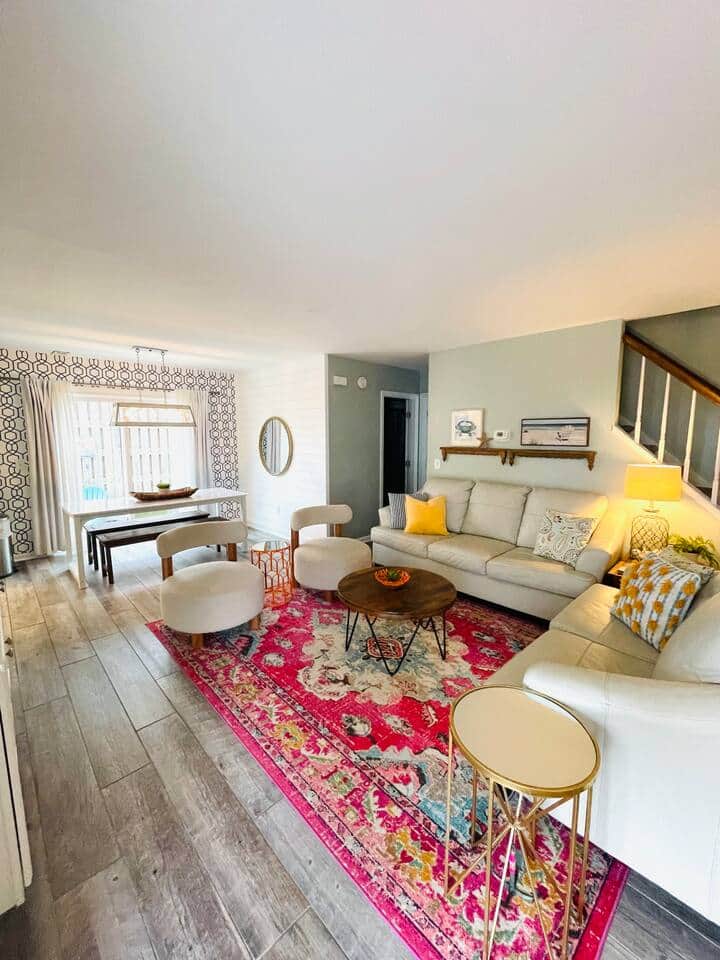 Comfy first floor living room