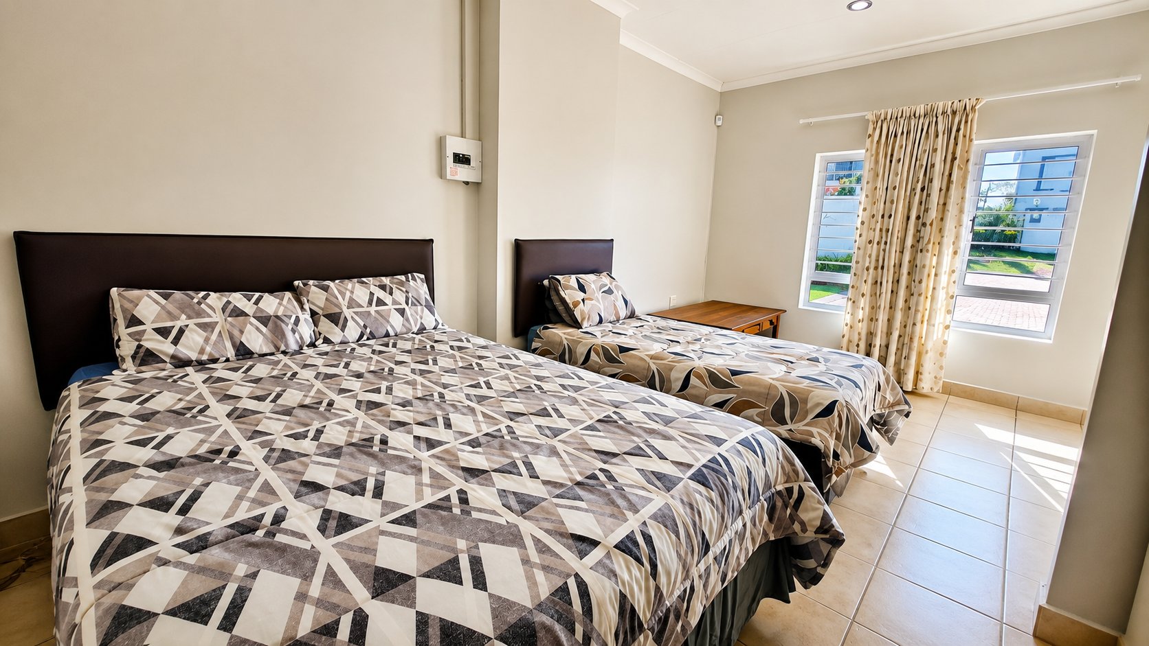 Bedroom four at La Lucia Oasis group accommodation in Umhlanga