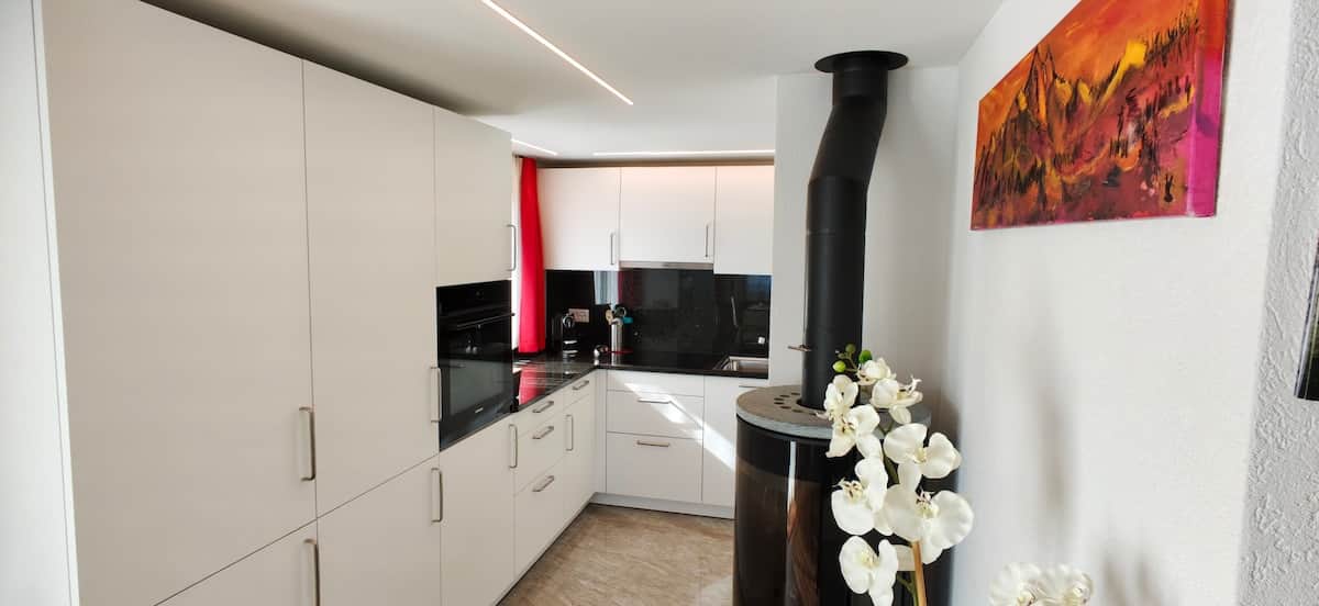 Fully equipped kitchen at Nebelmeer Chalet