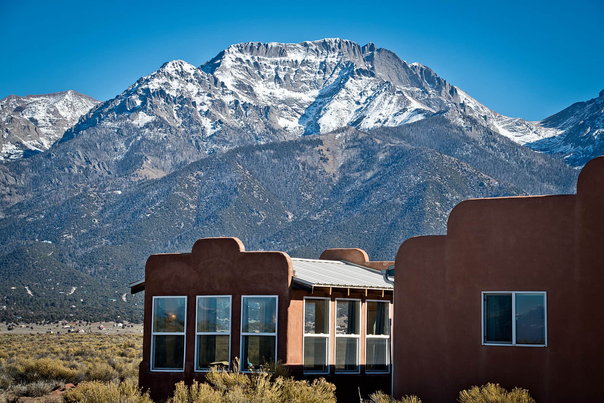 Sweeping Views of the Sangre de Cristo Mountain Range