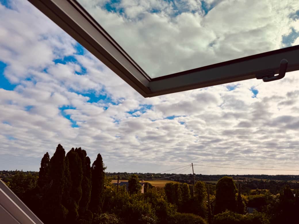 Der Ausblick in Richtung Meer