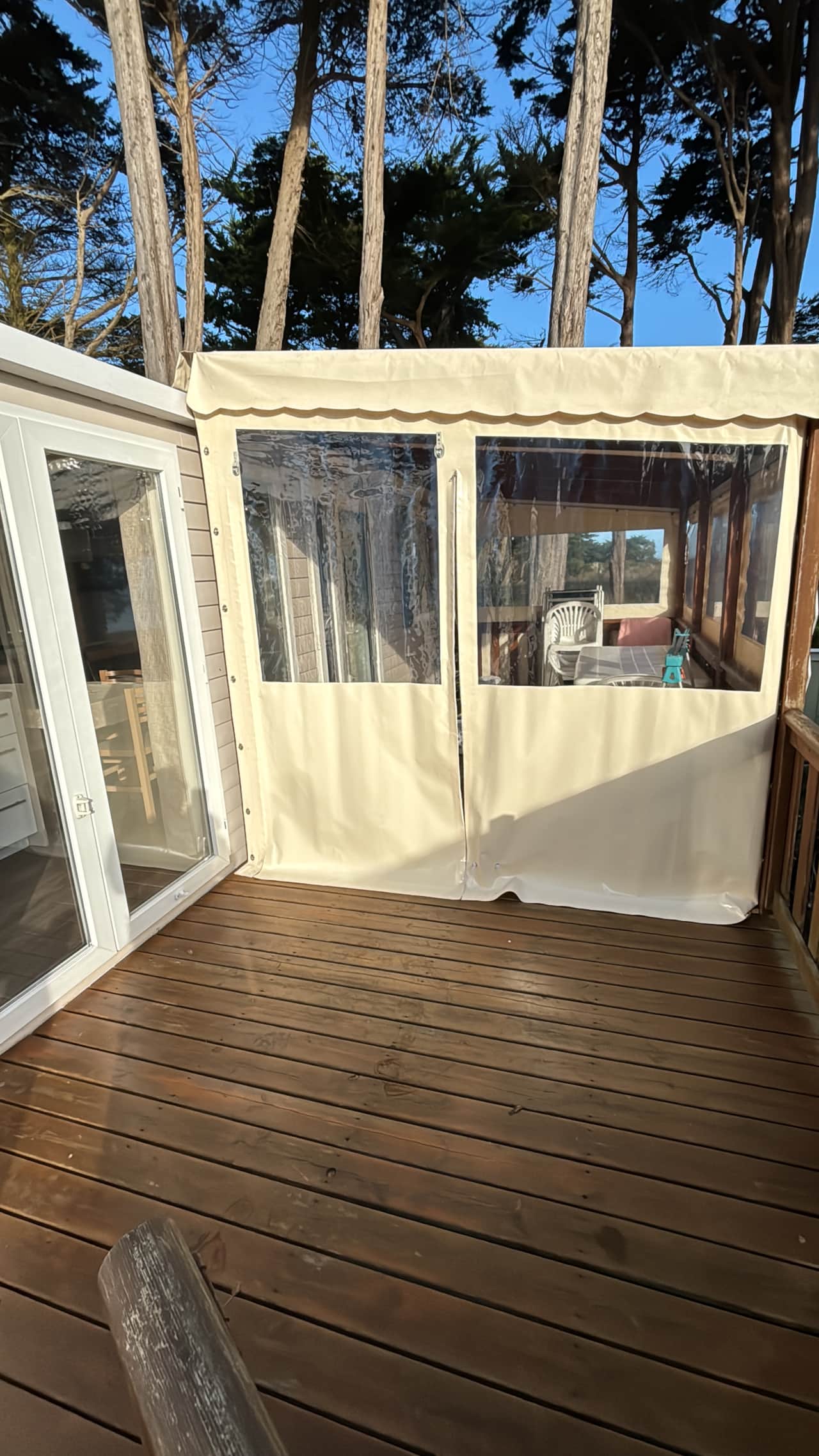 Terrasse fermée
