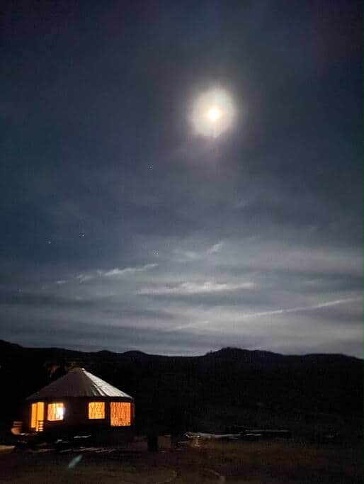 The night skies