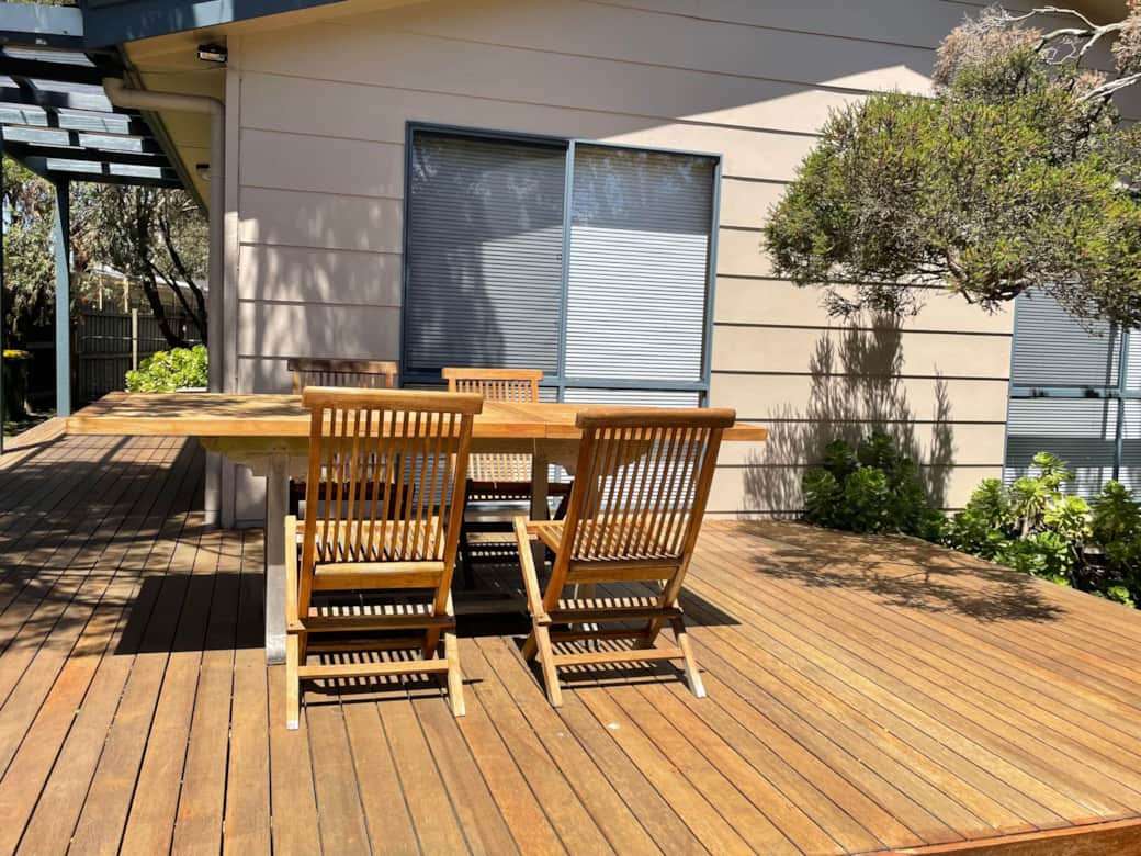 Front deck