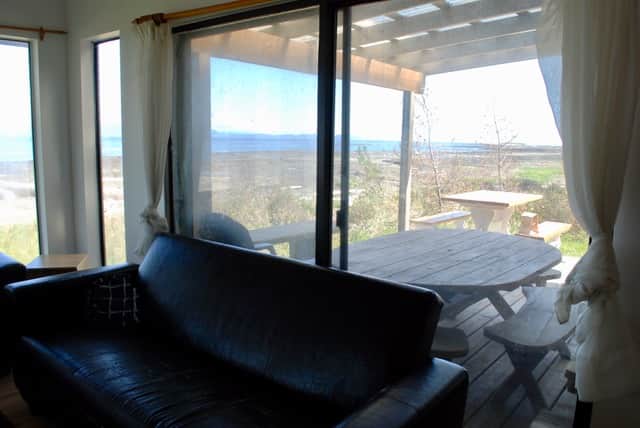View from living room