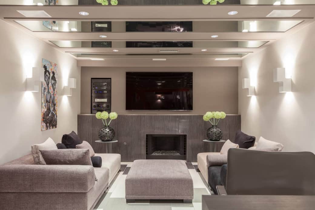 living room space
