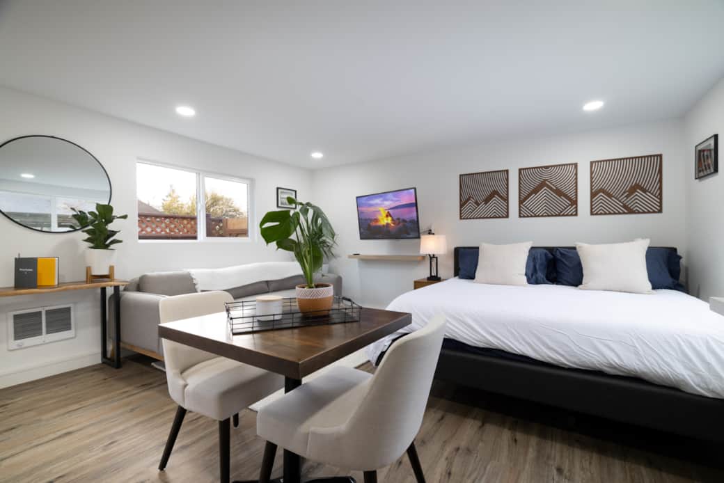 living/bedroom space