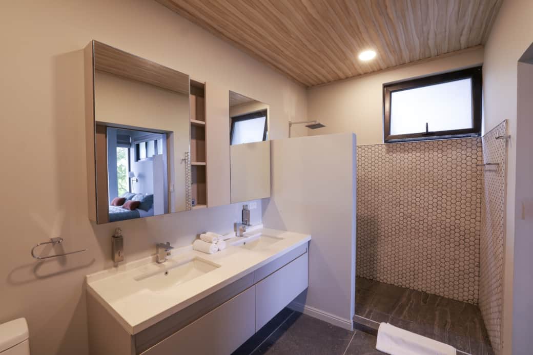 Ocean view villa bathroom modern italian shower Ocean view villa bathroom modern italian shower