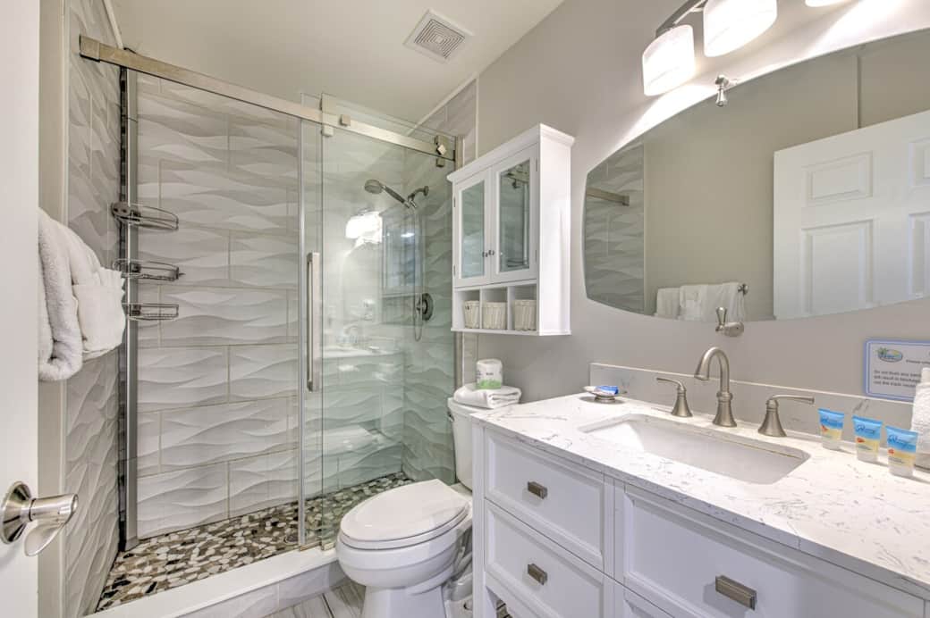 updated full bathroom