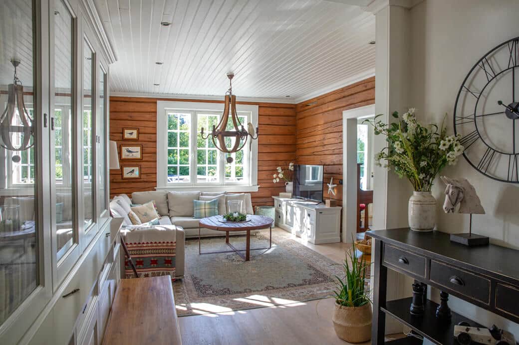 Villa's cosy living room