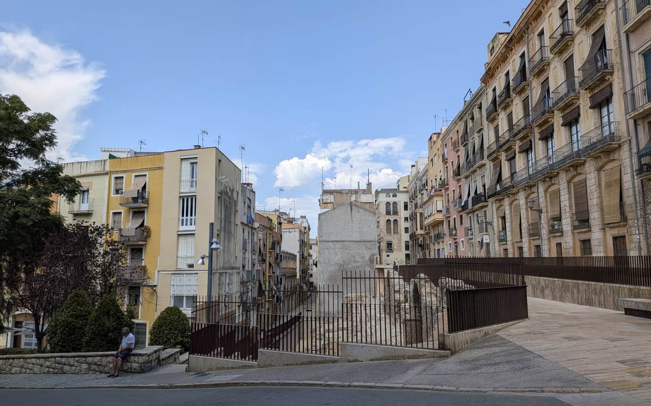 Modern Tarragona built over and around the ancient Roman Circus