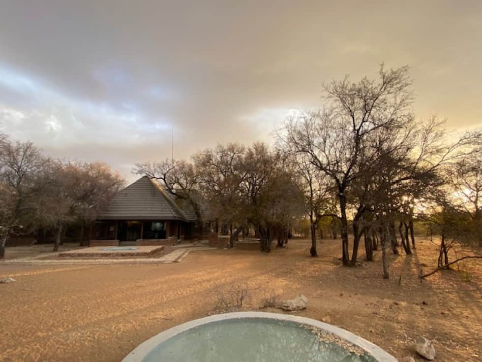 Home in winter