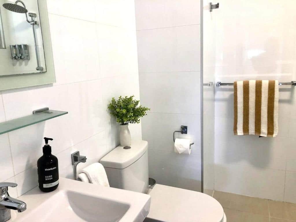Bathroom.with Walk in Shower