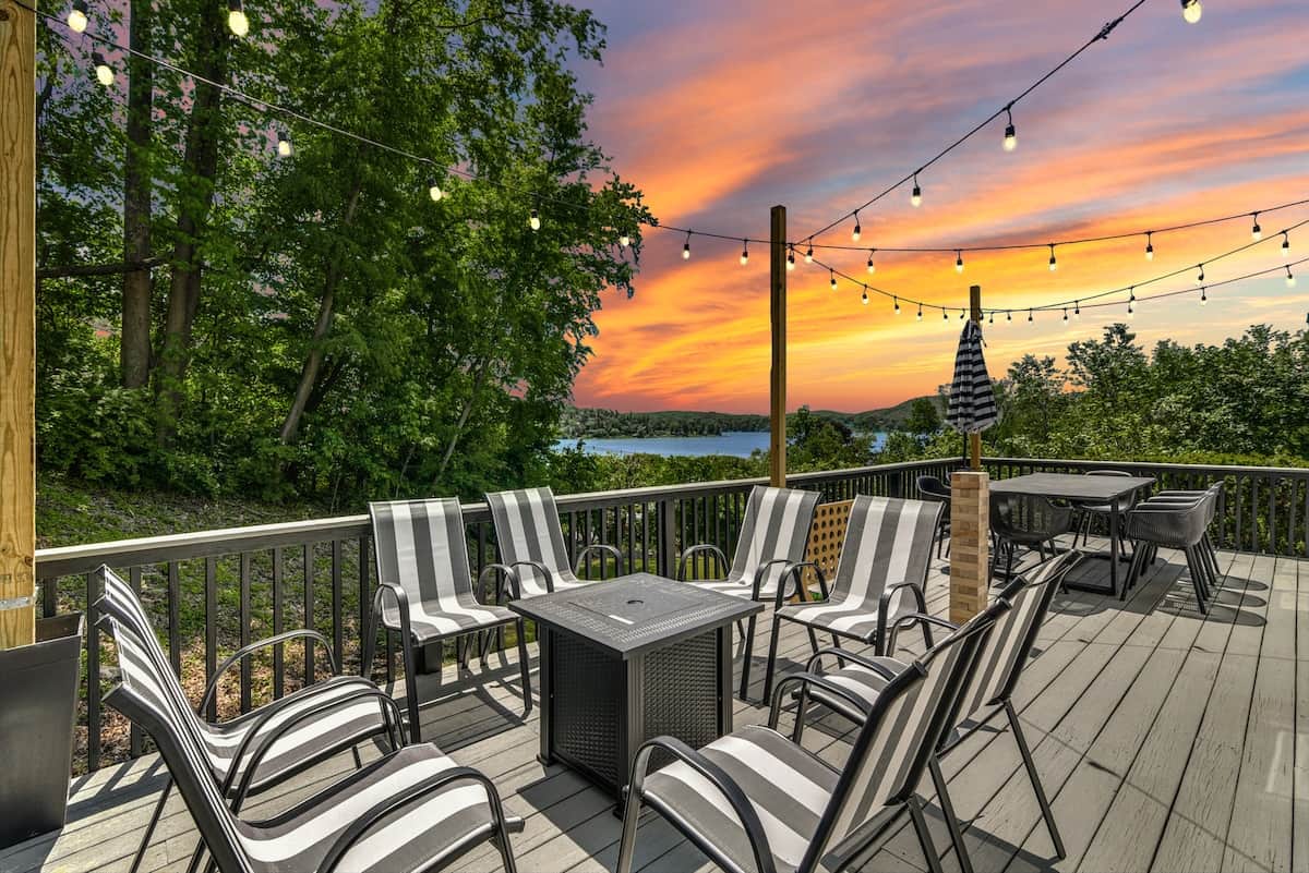 Outdoor Candlewood Lake views