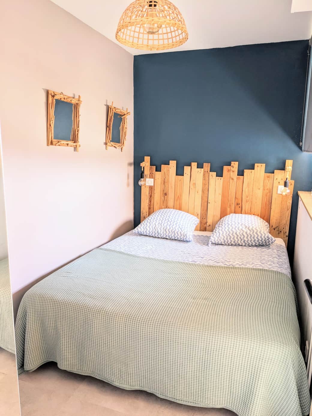petite chambre avec lit 160cm