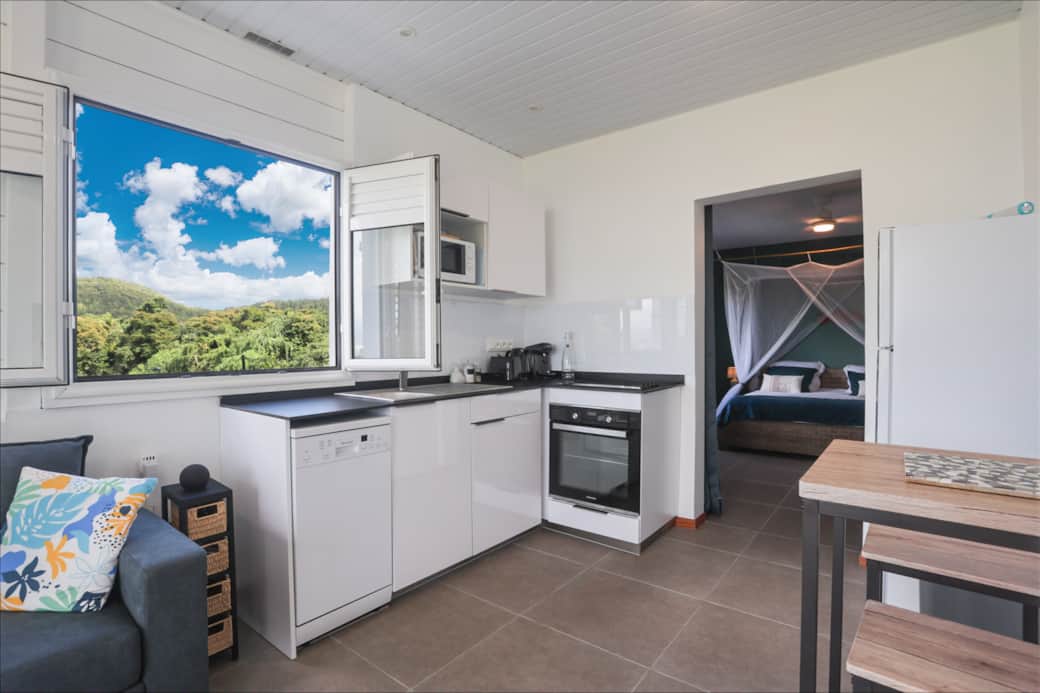 Villa Kanoa cuisine tout équipée