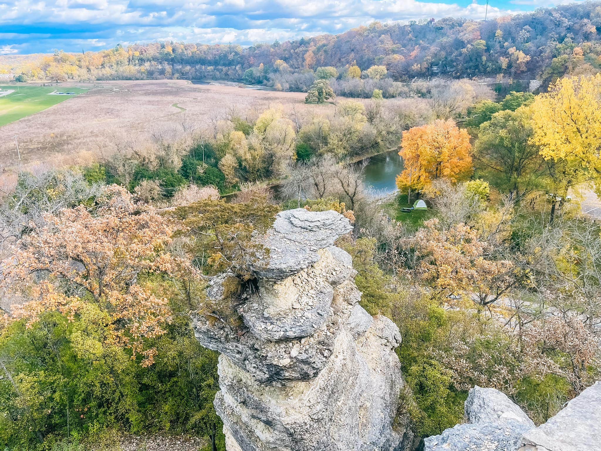 View of Pulpit Rock from the highest point