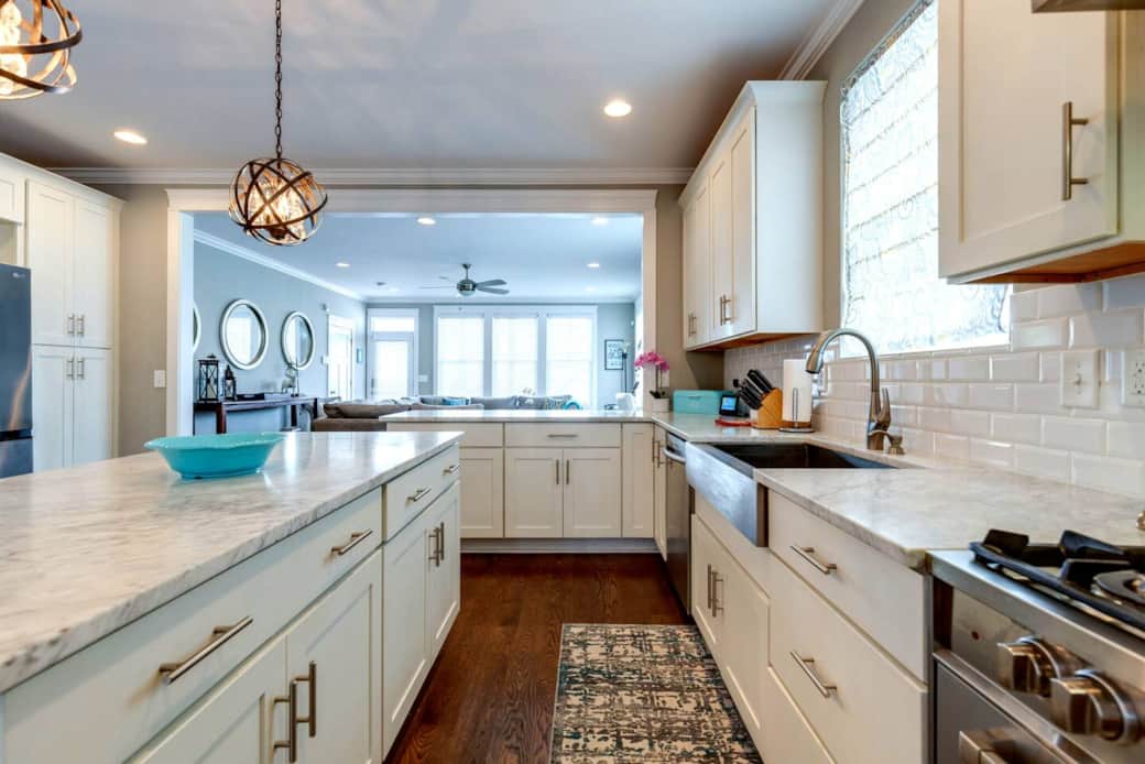 Another view of the kitchen