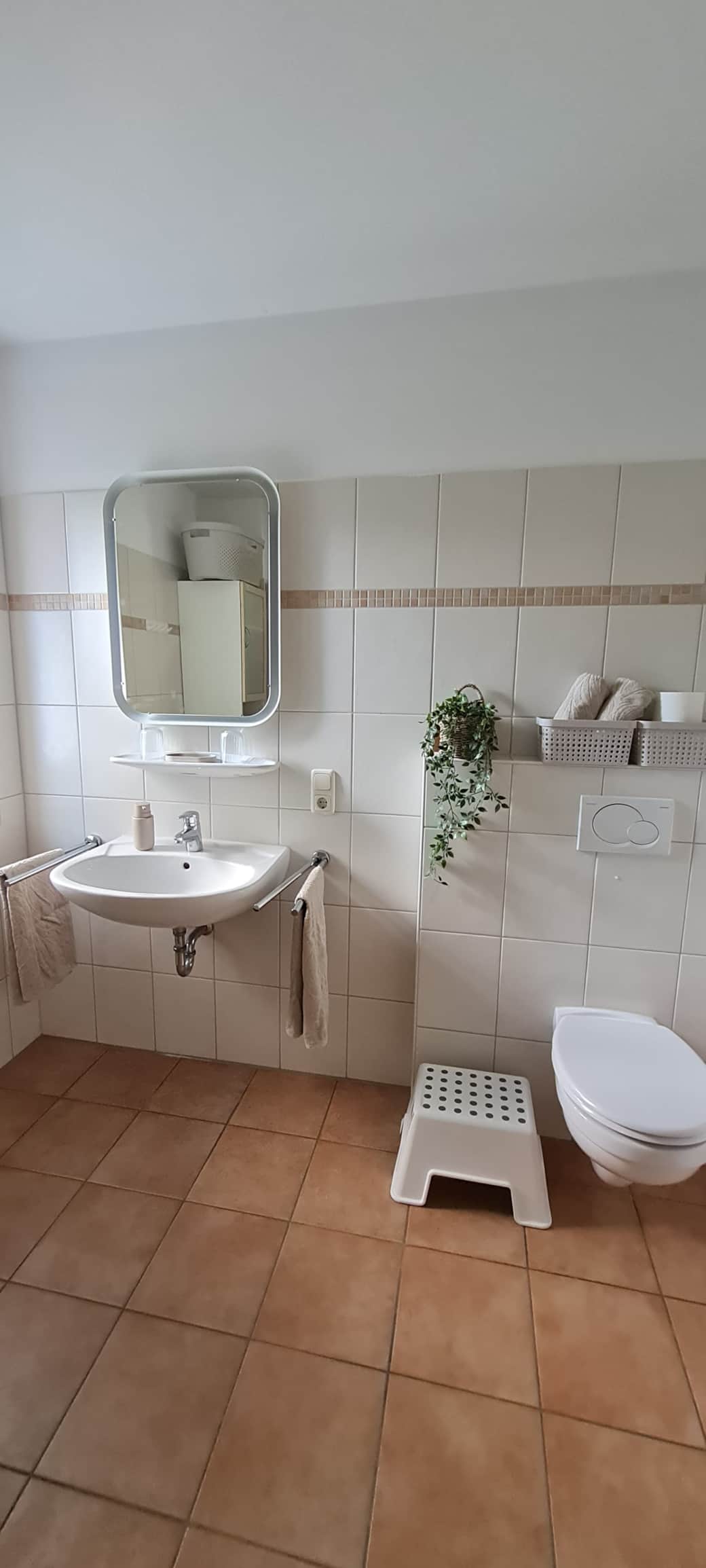 Badezimmer mit Dusche