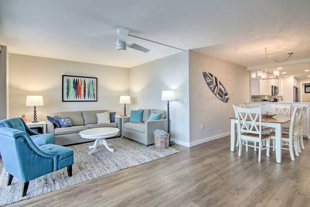 Well appointed and comfortable living space.