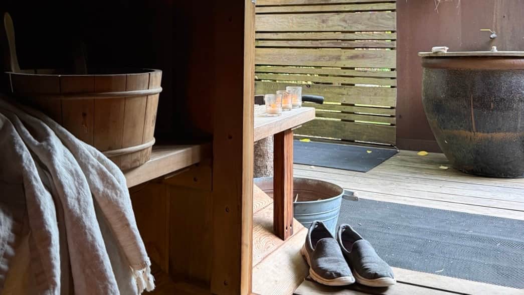 Warmth, then fresh air.
