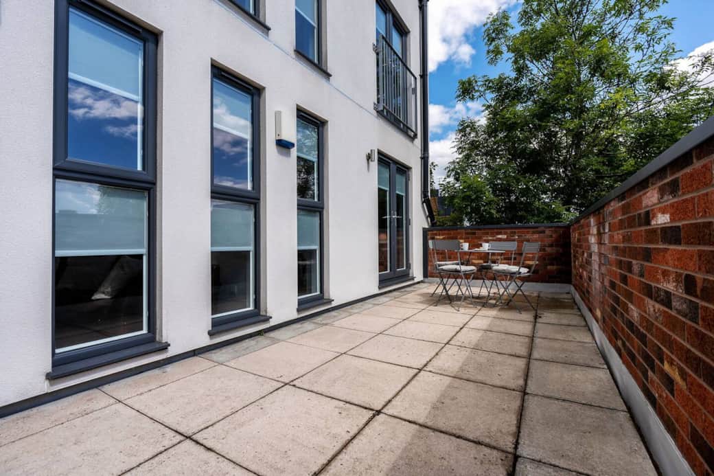 Terrace with seating