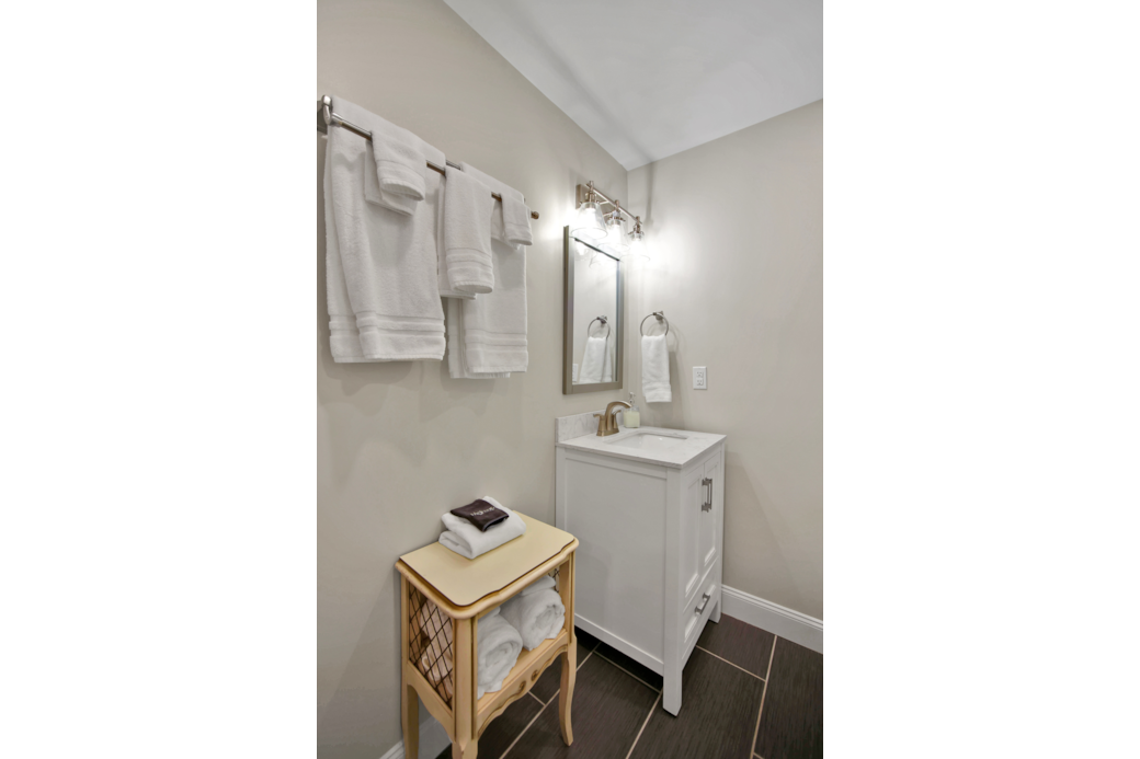 Private Bathroom with walk in shower, soaps provided
