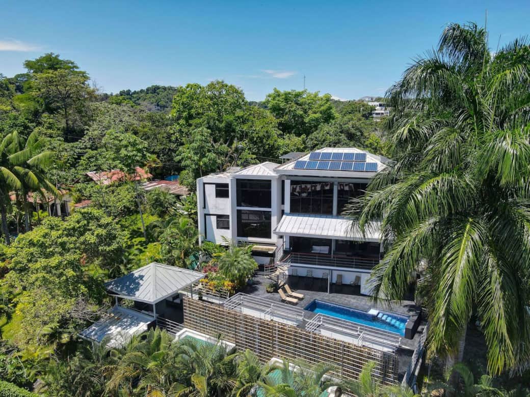Jungle House in Manuel Antonio with Ocean & Rainforest Views