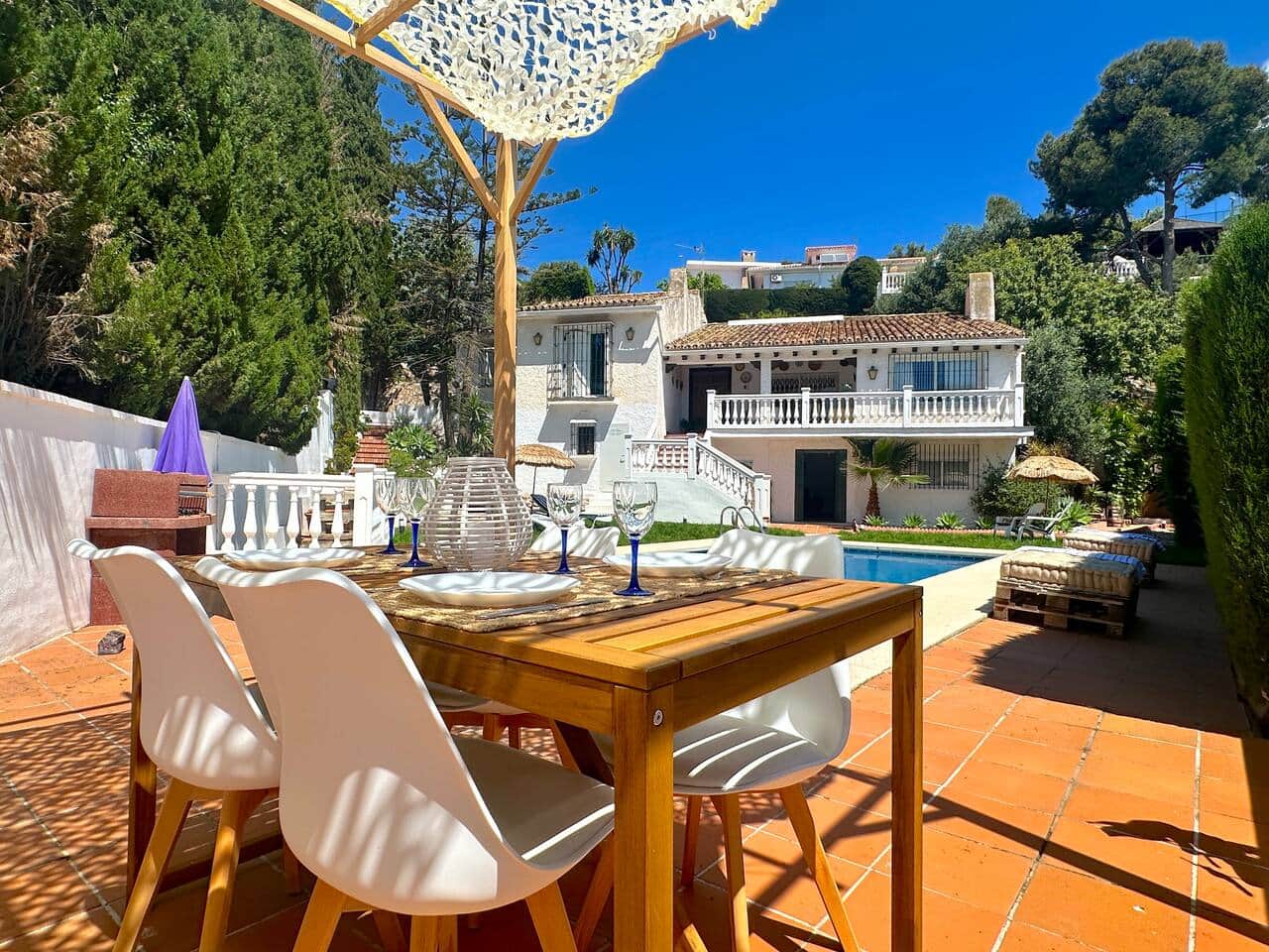 Garden & Pool area GARDEN HOUSE MALAGA Homingbook