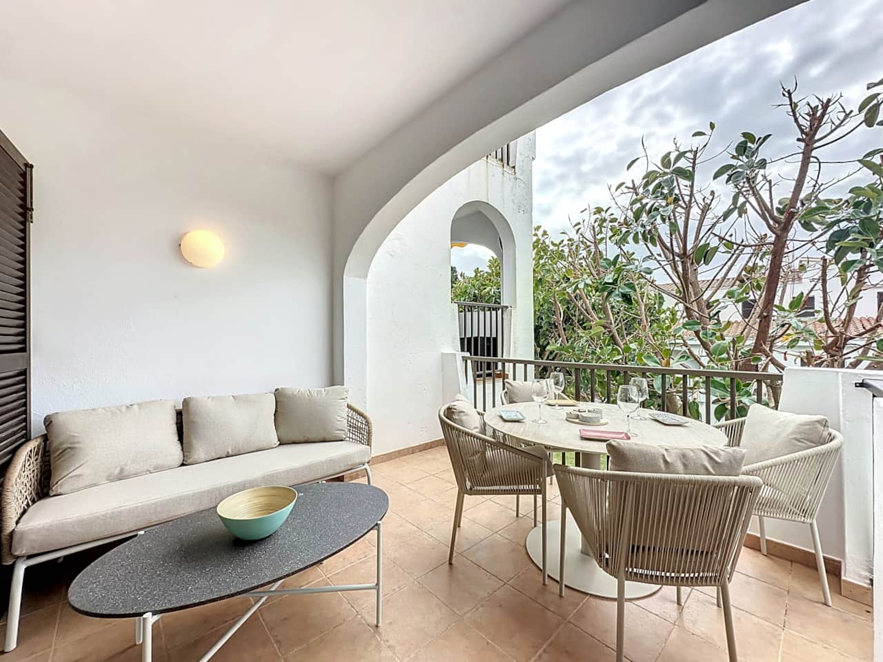 Apartment Alegre, Front Balcony